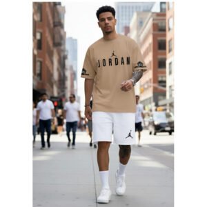 Conjunto Oversize Jordan Urban Beige